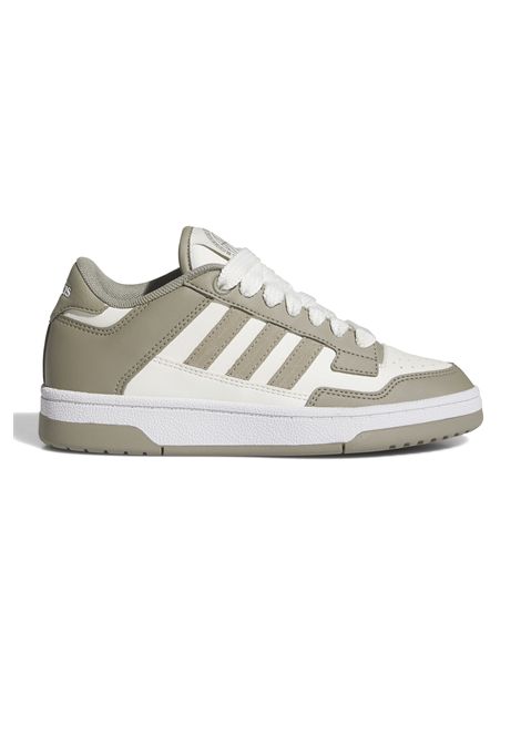 Adidas Rapid Court Shoes White Grey Junior ADIDAS CORE | Sneakers | JR0165-